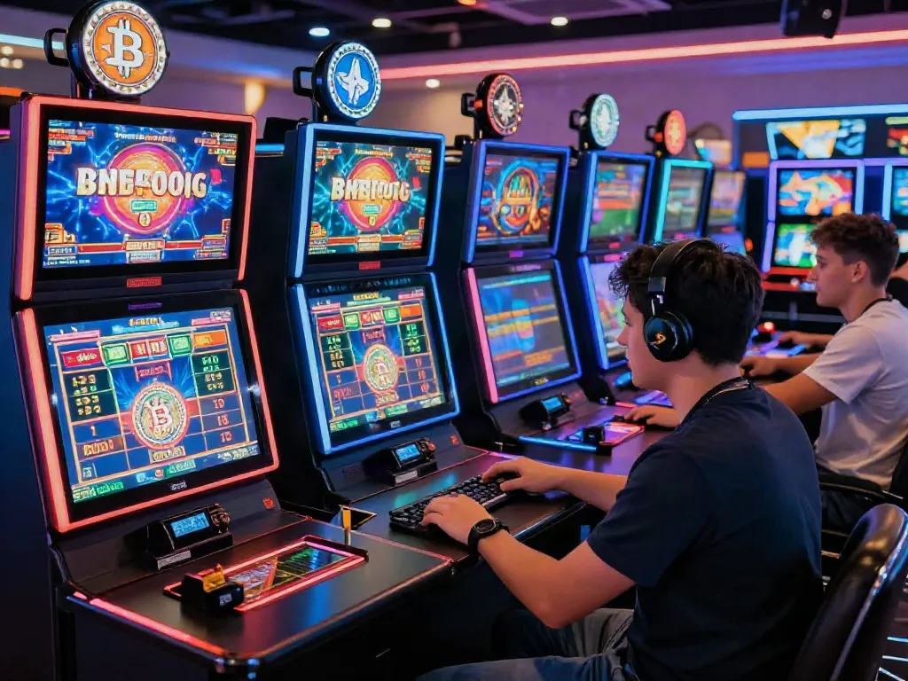 Experience the excitement at the Best Crypto Casino in Canada 2026, with vibrant gaming and digital interactions.