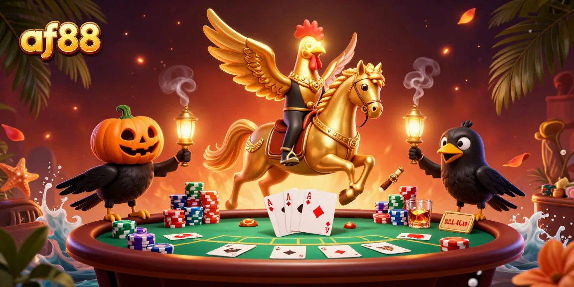 Win big with af88 gaming excitement in a vibrant midnight casino scene.