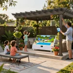 Enhance your garden with the 3D Pergola Configurator, visualizing customizable patio designs.