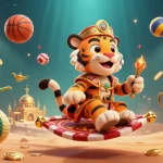 Win big at Jun88 with exciting games and vibrant casino elements in a captivating 3D scene.