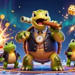 Experience thrilling gaming at real money aussie online casinos with our vibrant illustration.