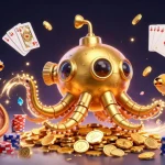 Experience thrilling gaming at 98win with a vibrant scene of golden luck and excitement.