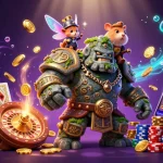 Experience gaming excitement with Link vào Sunwin chính thức in this vibrant 3D illustration.
