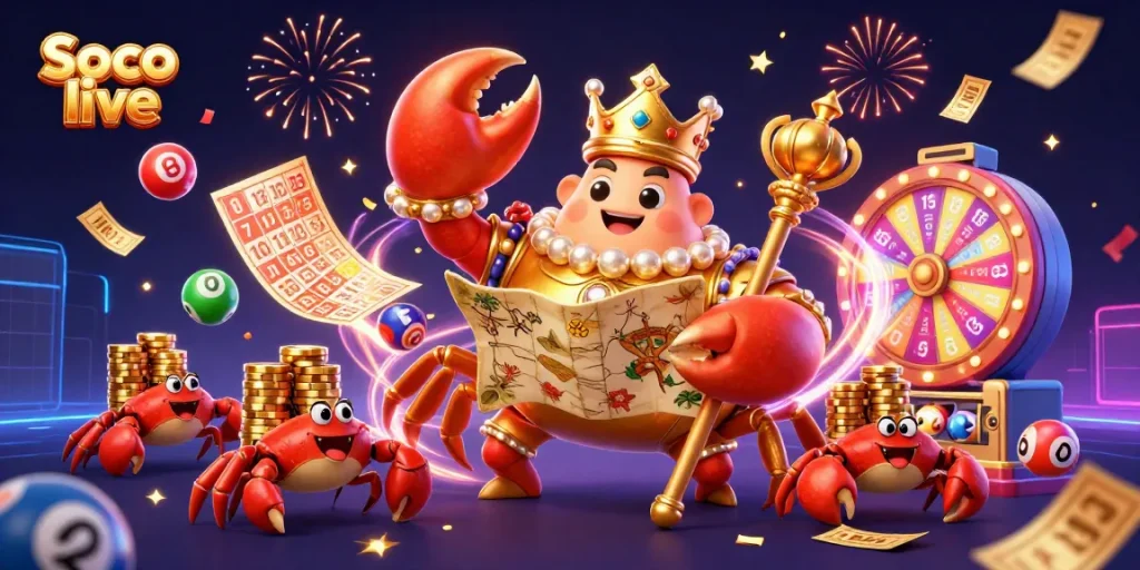 Activate your winnings on Soco live with a vibrant, fantasy-themed gambling extravaganza.